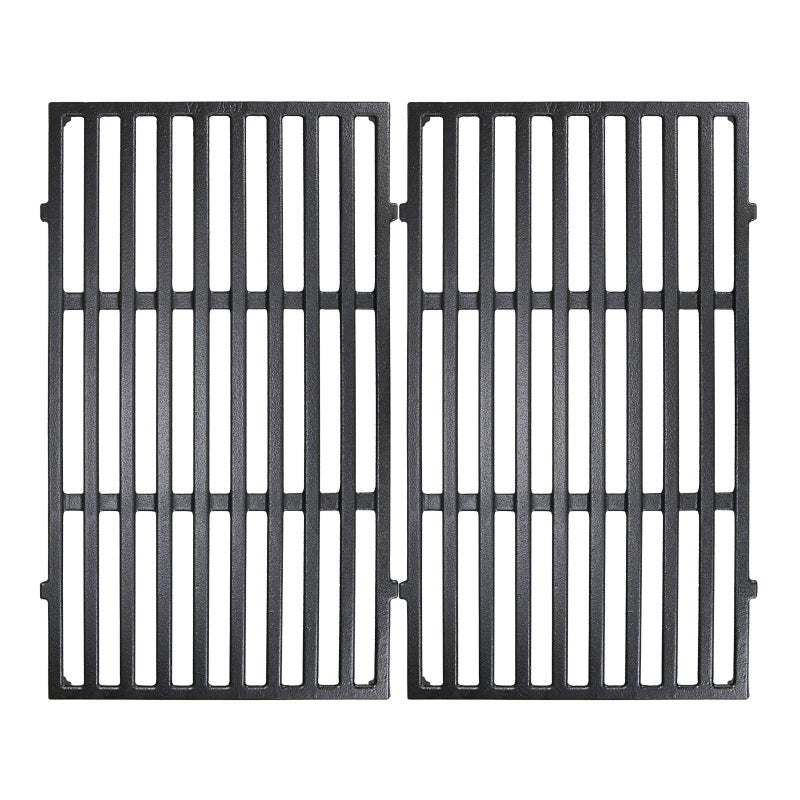 Utheer for Weber Spirit Grill Grates,17.5'' Cast Iron Grates for Spirit E210 Parts, 7637 Grill Grate for Spirit 200 & Spirit II E210/220, Replacement Parts for Weber Gas Grills with Front Control - Image 1